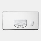 Cool noir blanc design moderne minimaliste Monogra (Clavier et souris)