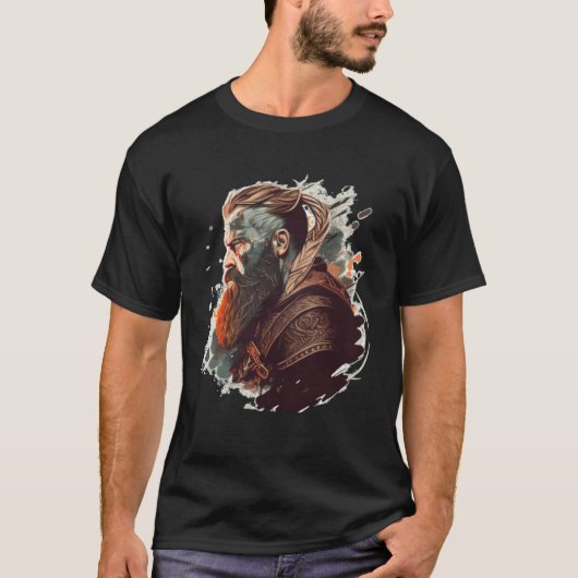 Cool norse Berserker T-shirt (Voorkant)
