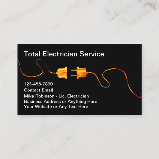 Cool Nouveau Carte de visite électronique (Devant)