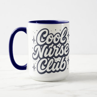 Cool Nurse Club Retro Verpleegkunde Gezondheidszor Mok
