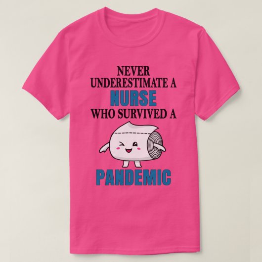 Cool Nurse Pandemie T-shirt (Design voorkant)