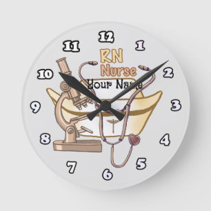 Cool Nurse Ronde Klok