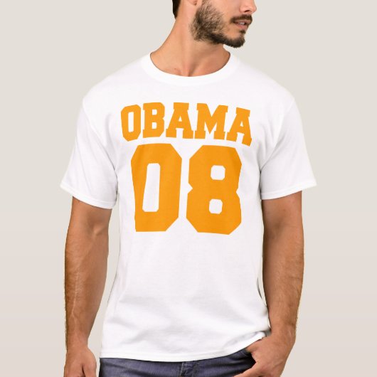 Cool Obama 08 T-Shirt (Voorkant)
