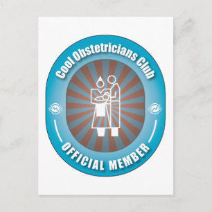 Cool Obstetricians Club Briefkaart