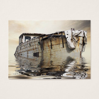 Cool Old Boat Visitekaartjes