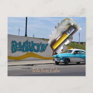 Cool Old Car Havana Cuba Briefkaart