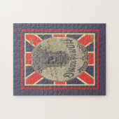 Cool Old Tour Guide to Hong Kong with Union Jack Legpuzzel (Horizontaal)