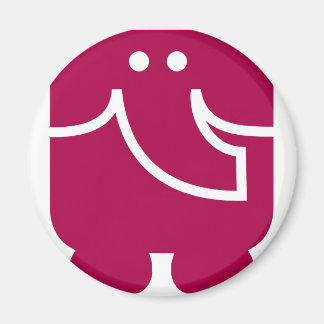 Cool Olifant icoon ontwerp Magneet
