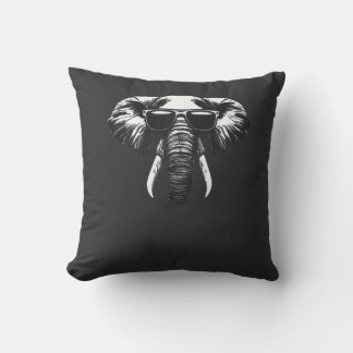 Cool olifant voor extravert , grappig kussen