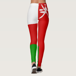 Cool Oman Flag Mode Leggings
