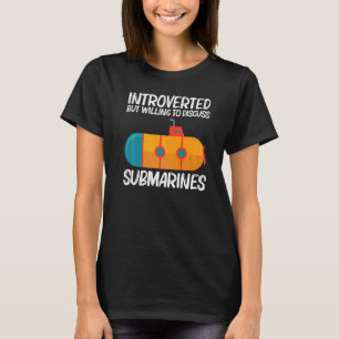 Cool Onderzeeër Voor Mannen Vrouwen Zee Veteraan O T-shirt