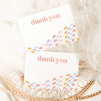 Cool One Girl's First Birthday Checkered Retro