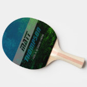 cool ontwerp voor een pingpongpeddel met zijn naam tafeltennisbatje (Zijkant)