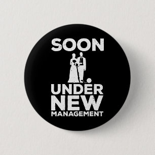 Cool ontwerppartij voor vrijgezellen voor mannen j ronde button 5,7 cm