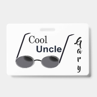 Cool Oom Persoonlijk Badge