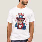 Cool Oom Sam USA T-shirt (Voorkant)