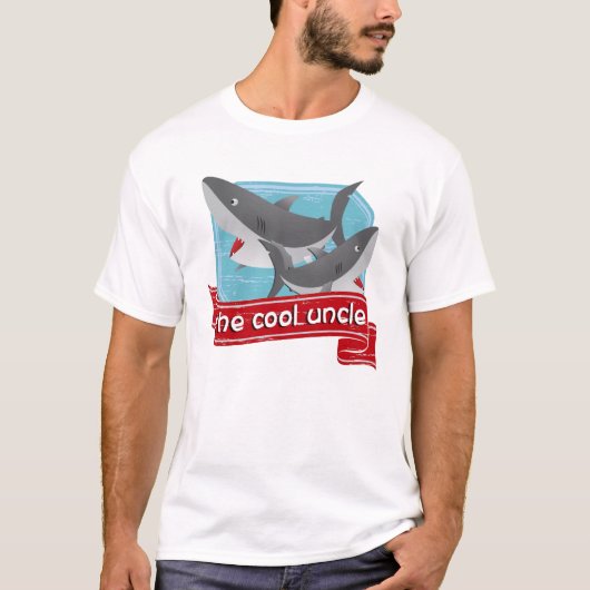 Cool oom Shark T-shirt (Voorkant)