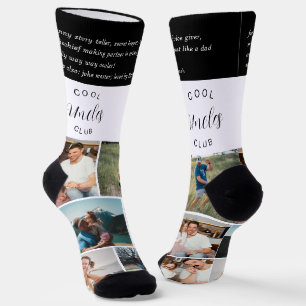 Cool Ooms Club   7 Foto gepersonaliseerd Sokken