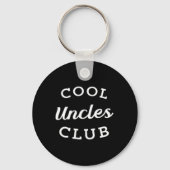 Cool Ooms Club Beste Oom Ever Grappige Vaders Dag Sleutelhanger (Voorkant)