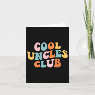 Cool Ooms Club Beste Oom Ooit Grappig Pocket Fath Kaart