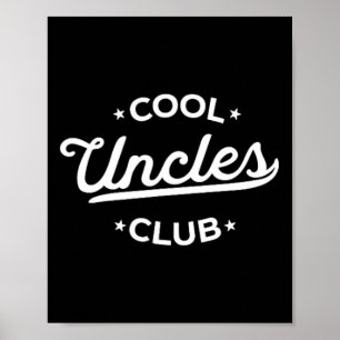 Cool Ooms Club Beste Oom Ooit Grappig Pocket Fath Poster