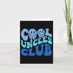 Cool Ooms Club Beste Oom Ooit Grappige Vaderdag Kaart