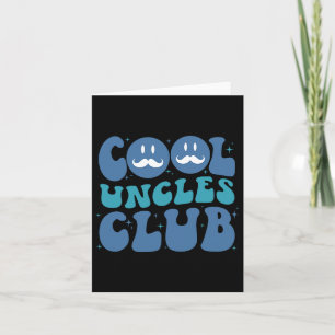 Cool Ooms Club Groovy Retro Vaders Dag New Uncl Kaart