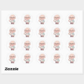 👴 Cool Opa Ronde Sticker (Vel)