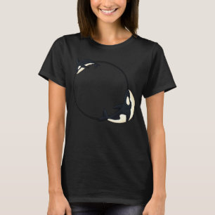 Cool Orcas Whale Cute Orca Lover Mannen Vrouwen T-shirt