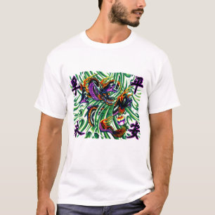 Cool oriental Black Dragon Tattpp T-shirt