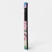 Cool oriental japanese Fuji spring cherry tree Case-Mate iPhone Case (Achterkant/links)