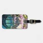 Cool oriental japanese Kameido Bridge Yoshida Bagagelabel (Voorkant horizontaal)