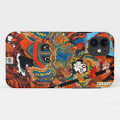 Cool oriental japanese legendarische held Samurai Case-Mate iPhone Case (Achterkant (horizontaal))