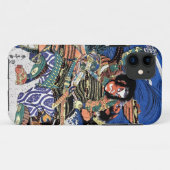 Cool oriental japanese legendarische krijger samur Case-Mate iPhone case (Achterkant (horizontaal))