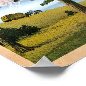 Cool oriental japans landsape scenery Mt. Fuji Poster (Hoek)