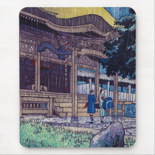 Cool oriental Japanse Shiro Kasamatsu Rainy day Muismat