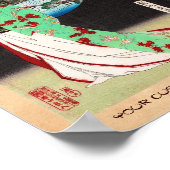 Cool oriental japonais ancienne impression geisha (Coin)