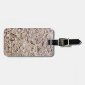 Cool OSB Construction Plywood Texture Print Bagagelabel (Voorkant horizontaal)