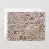 Cool OSB Construction Plywood Texture Print Briefkaart (Voorkant / Achterkant)