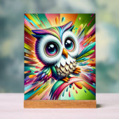 Cool Owl Acryl Bord (Neutraal)