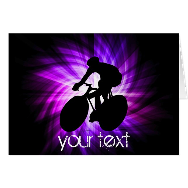 Cool Paarse Fietsen (Voorkant Horizontaal)