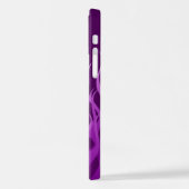 Cool Paarse Racing Flames iPhone Hoesje (Linkerkant)