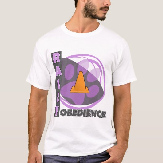 Cool Paarse Rally Obedience T-shirt (Voorkant)