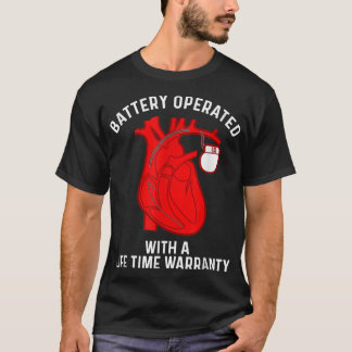 Cool Pacemaker Art voor mannen Kunstmatig hart voo T-shirt