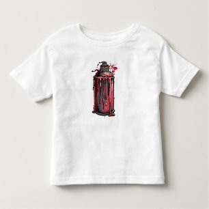 Cool Paint Drip Spray Can T-Shirt for Boys – Stree