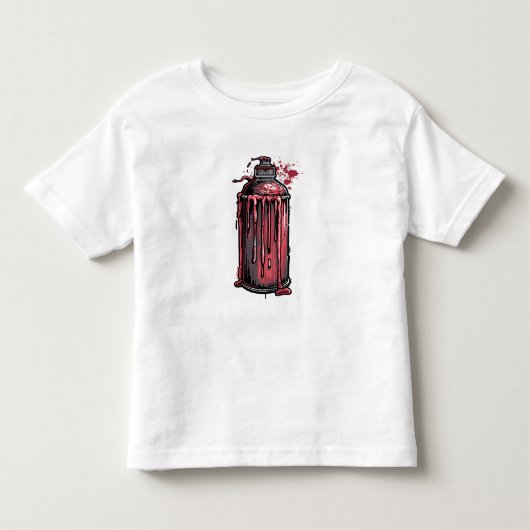 Cool Paint Drip Spray Can T-Shirt for Boys – Stree (Devant)