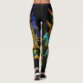 Cool Paint Splotch Design Leggings (Achterkant)