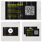 Cool Painter QR Code Scannable Logo Visitekaartje