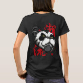Cool Panda Master Unisex Mode T-Shirt (Achterkant)