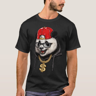 Cool Panda Streetwear T-Shirt – Stedelijke Trendy